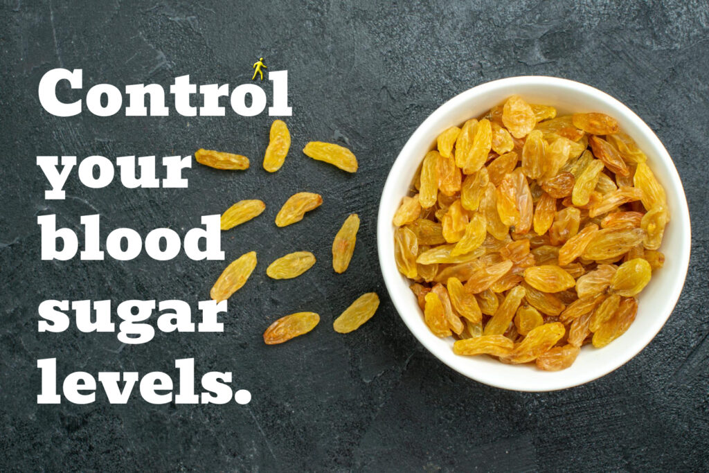 benefits eating raisins: Blood Sugar levels