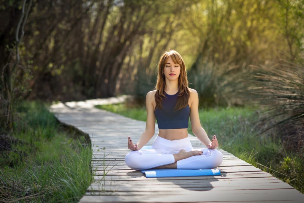 focus on your breath - meditation yoga